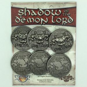 Shadow of the Demon Lord Role Playing Game Fortune Tokens