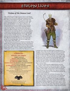Stolen Lives: Victims of the Demon Lord