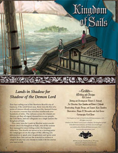 Kingdom of Sails: Lands in Shadow