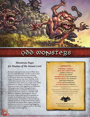 Odd Monsters: Monstrous Pages