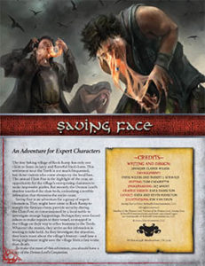 Saving Face: An Expert Adventure for Shadow of the Demon Lord RPG