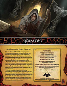 Quintet: An Expert Adventure for Shadow of the Demon Lord RPG