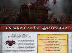 Cabaret of the Grotesque: A Master Adventure for Shadow of the Demon Lord RPG
