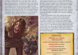 Frayed Ends | Poisoned Pages | Shadow of the Demon Lord RPG