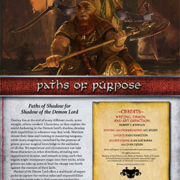Paths of Purpose: Paths of Shadow for Shadow of the Demon Lord RPG
