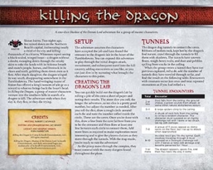 Killing the Dragon | Adventure for Master Characters | Shadow of the Demon Lord RPG