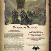 Murder by Numbers | Legacy of Shadow for Shadow of the Demon Lord