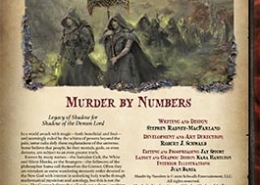 Murder by Numbers | Legacy of Shadow for Shadow of the Demon Lord