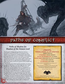 Paths of Conflict | Paths of Shadow for Shadow of the Demon Lord