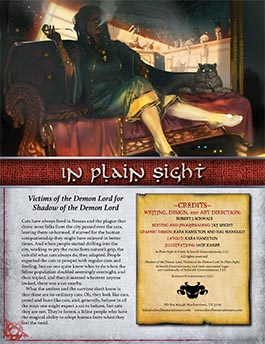 In Plain Sight | Victims of the Demon Lord