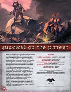 Survival of the Fittest: A Starting Adventure
