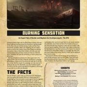Burning Sensation | An Expert Mission for PunkApocalyptic RPG