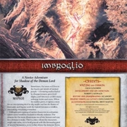 Imbroglio: A Shadow of the Demon Lord RPG adventure for novice characters
