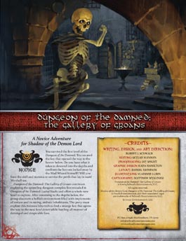 Dungeon of the Damned: Gallery of Groans