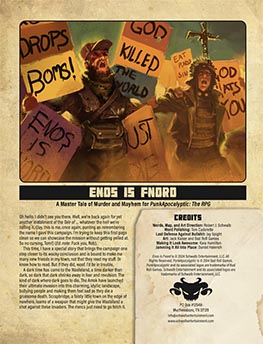 Enos is Fnord: A Master Tale of Murder and Mayhem for PunkApocalyptic: The RPG