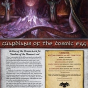 Guardians of the Cosmic Egg for Shadow of the Demon Lord RPG