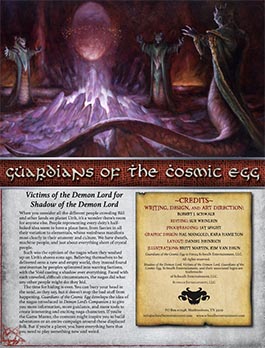 Guardians of the Cosmic Egg for Shadow of the Demon Lord RPG