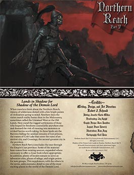 Northern Reach Part 5 for Shadow of the Demon Lord RPG