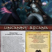 Uncanny Arcana | Poisoned Pages for Shadow of the Demon Lord