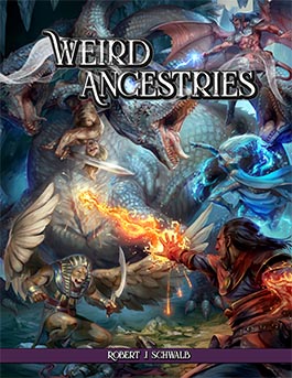 Weird Ancestries: A Rulebook for Shadow of the Weird Wizard