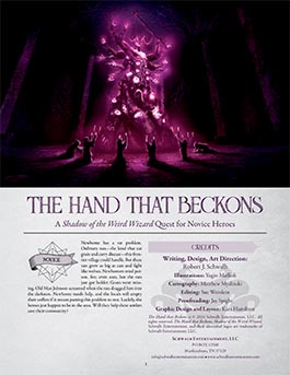 Hand that Beckons | A Novice Adventure for Weird Wizard