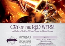 Cry of the Red Wyrm | A Master Adventure for Shadow of the Weird Wizard