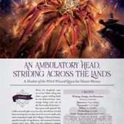 Ambulatory Head Striding Across the Plains | A Master Quest