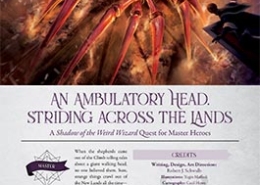 Ambulatory Head Striding Across the Plains | A Master Quest