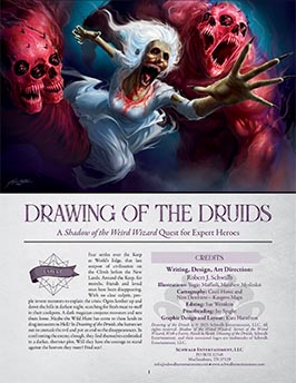 Drawing of the Druids: A Shadow of the Weird Wizard Quest for Expert Heroes