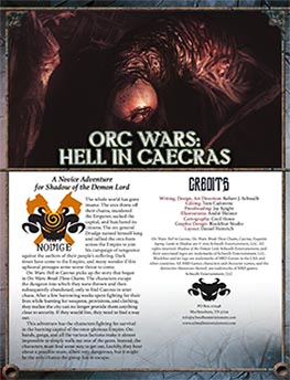 Orc Wars: Hell in Caecras | A Blackstar Supplement and Novice Adventure